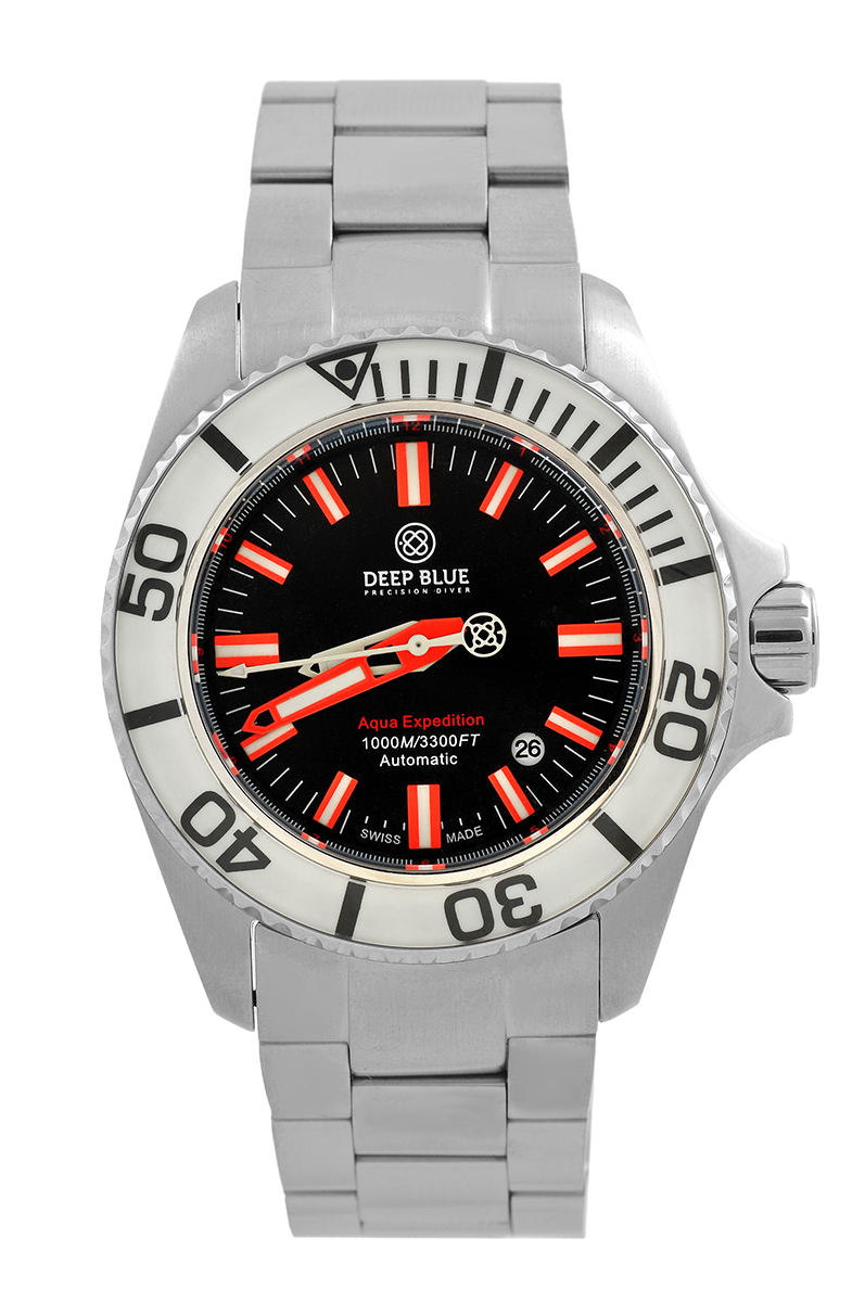 Часы Deep Blue Aqua Eexpedition AEWHTBLKRED